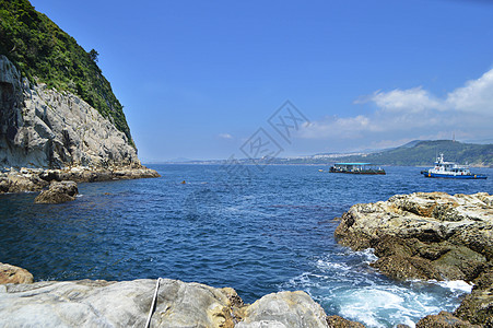 韩国济州岛风光背景