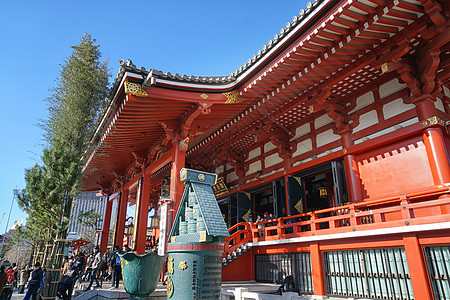 日本浅草寺日本东京地标浅草寺背景