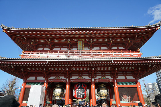 日本东京地标浅草寺图片