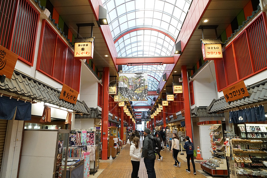 日本东京城市购物商场图片