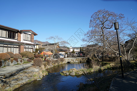 日本文化日本忍野八海风景区背景