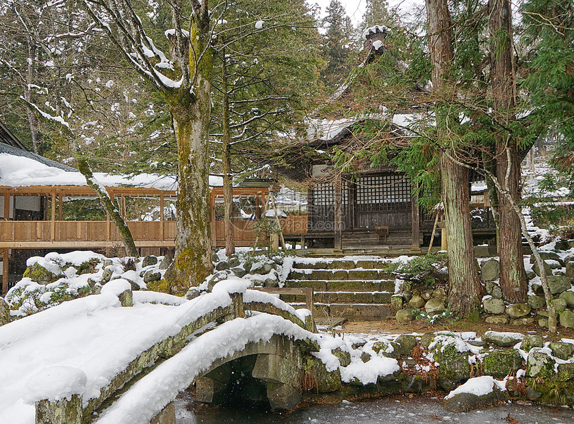 日本高山城市风光图片