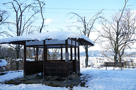 日本高山城市风光高清图片