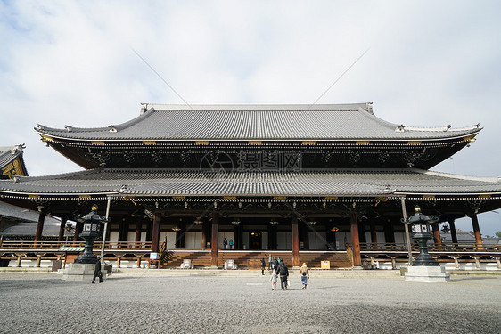 日本京都古建筑群图片