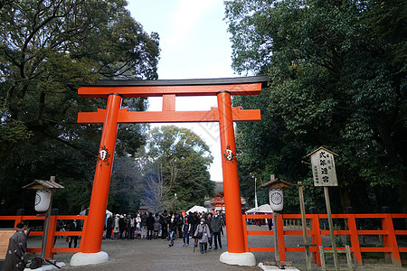 日本京都古建筑群图片