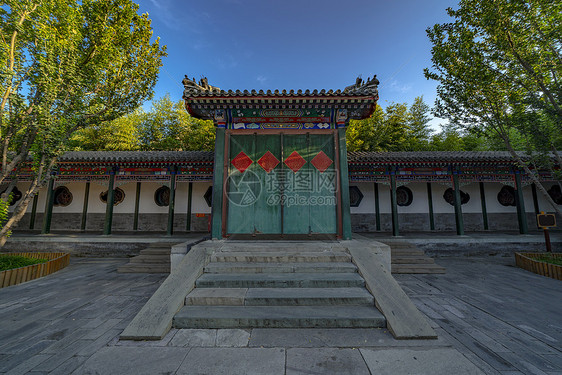 北京恭王府锡晋斋南面的天香庭院图片