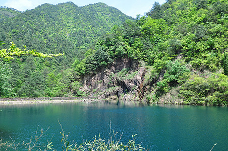 瀑布山桐庐大奇山国家森林公园背景