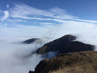 江西武功山背景图片