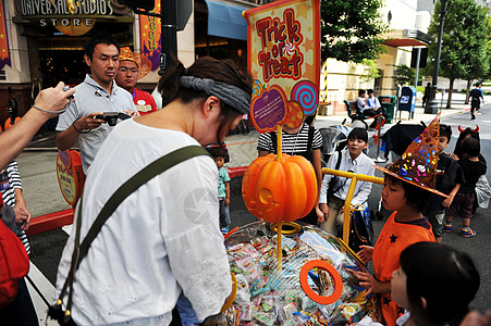 大阪日本环球影城万圣节节日图片