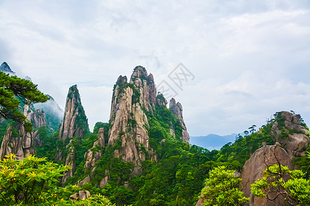 江西上饶三清山风光背景