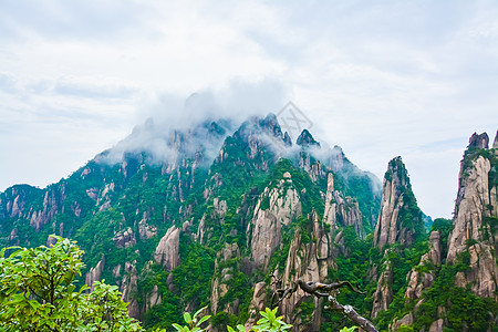 江西三清山江西上饶三清山风光背景