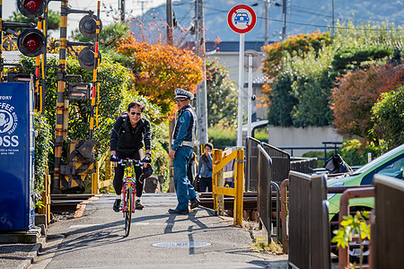 日本岚山秋景高清图片