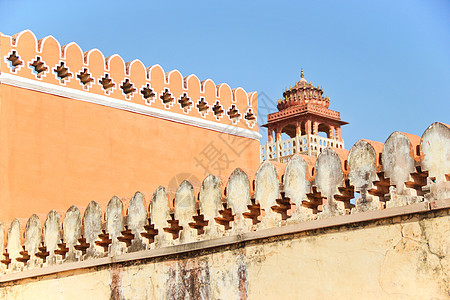 古代建筑印度斋普尔风之宫背景