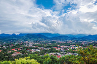 琅勃拉邦普西山图片