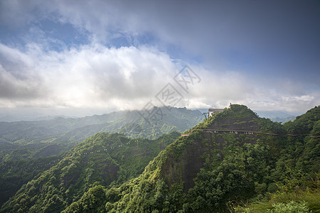 湖南崀山八角寨风光高清图片