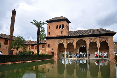 凡尔塞宫阿尔罕布拉宫 La Alhambra背景