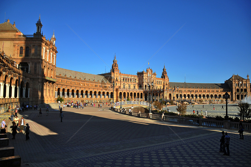 塞维利亚西班牙广场 Spain Square图片