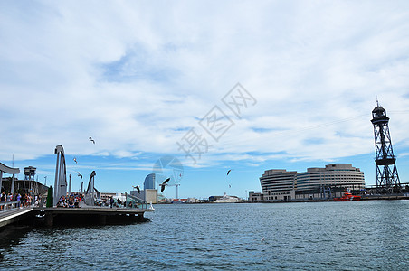 西班牙奥林匹克港 Olimpic Port背景