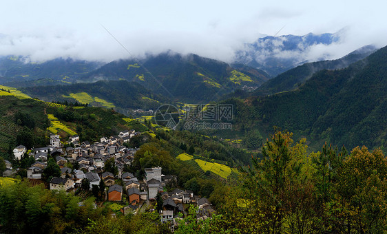 安徽石潭风景区景色图片