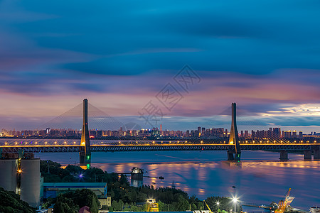 天兴洲大桥武汉天兴洲长江大桥美图背景