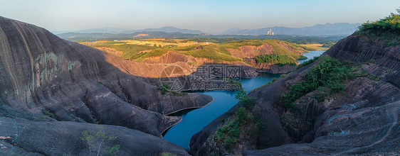 湖南郴州免费景区丹霞地貌高椅岭图片