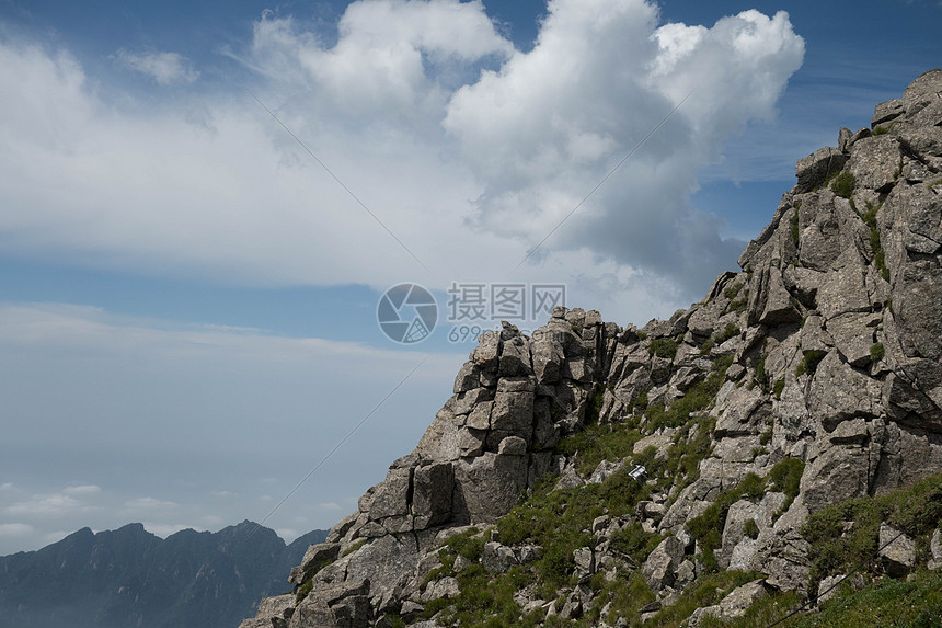 陕西太白山第四冰川遗迹图片