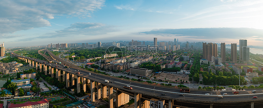 武汉市城市高架桥图片