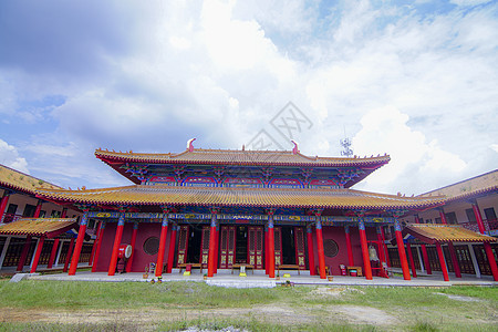 佛教寺庙建筑图片