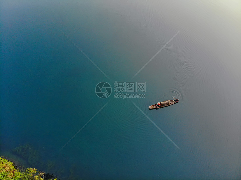 湖南郴州小东江渔船图片