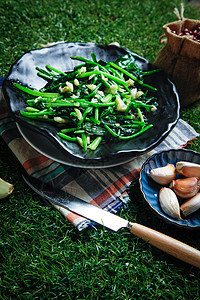 有机绿色蔬菜菜品高清图片素材