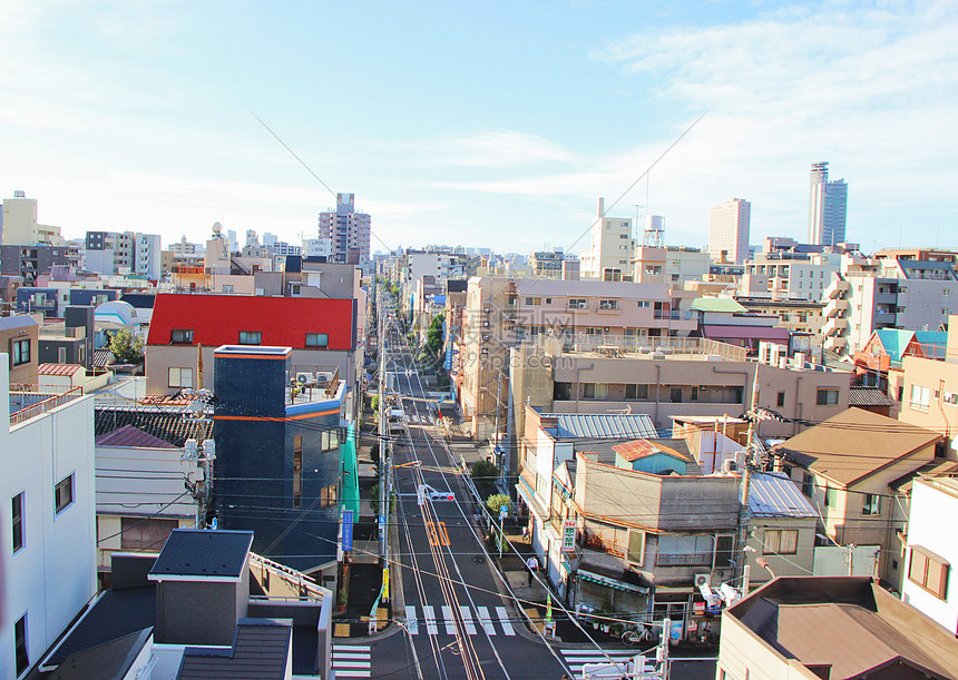 日本东京街道图片