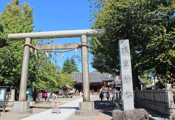 日本东京浅草神社图片