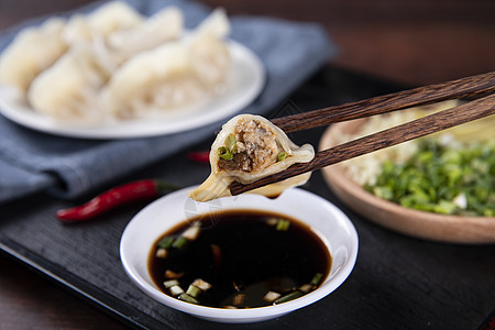 过年蒸饺子吃饺子水饺背景