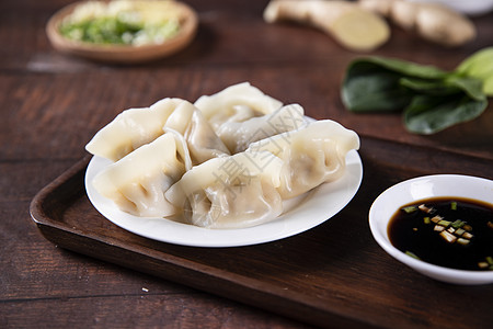 菠菜水饺饺子水饺背景