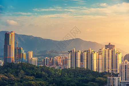 深圳科技园深圳福田口岸背景