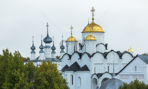 俄罗斯苏兹达尔旅游小镇苏兹达尔克里姆林宫建筑群图片