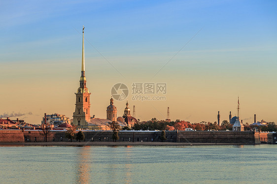 圣彼得堡旅游景点彼得堡要塞图片