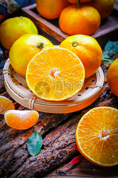 香橙水果果实高清图片素材