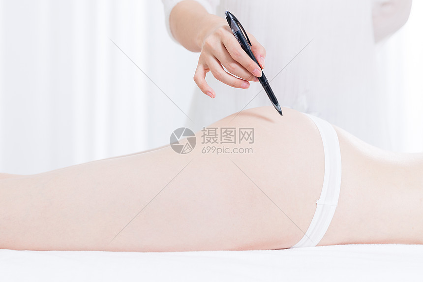 女性养生SPA臀部塑形图片