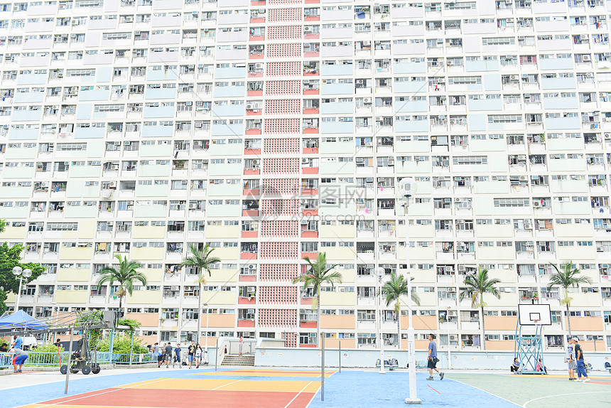 香港彩虹屋村图片
