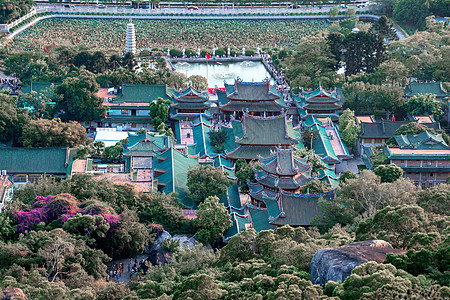 厦门南普陀寺全景图片