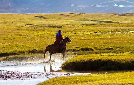 内蒙古自治区乌兰布统景区秋色图片