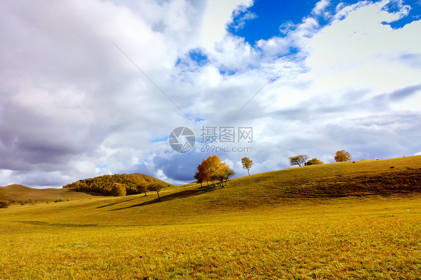 内蒙古自治区乌兰布统景区秋色图片