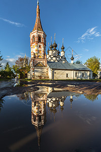 俄罗斯旅游小镇苏兹达尔圣拉扎卢斯教堂图片