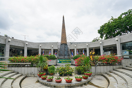 泰国民主纪念广场背景图片