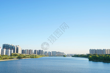 山西太原汾河风景区背景