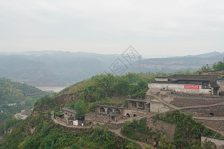 山西建筑山西吕梁李家山背景