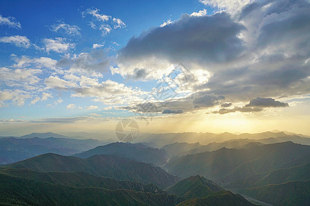 望海观音五台山东台望海峰风光背景