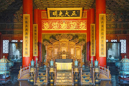 北京故宫博物院古代建筑高清图片素材
