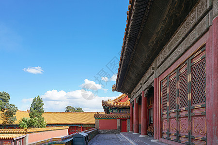 故宫建筑北京故宫博物院背景